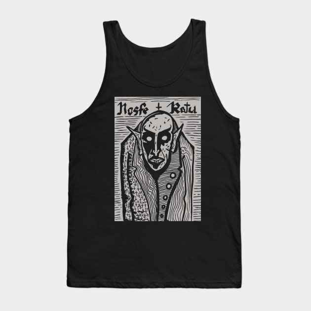 Nosferatu Tank Top by DOOMCVLT666